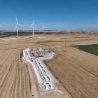 Archivo - Batería de Iberdrola en Revilla Vallejera (Burgos).