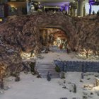 Escena de la XXXIII edición del Belén Monumental del Ejército.