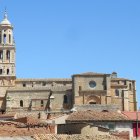 Estampa de iglesia de Santa María del Campo.