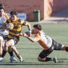 Imagen del partido entre el Recoletas Burgos Caja Rural y Les Abelles.