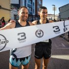 Alejandro Martínez, segundo, y Daniel Alonso, ganador.