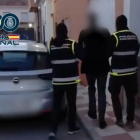 Imagen de una de las detenciones.