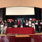 Imagen de la entrega del premio.