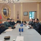 Imagen de la reunión de la Junta de Seguridad Local.