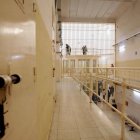 Interior de la cárcel de Burgos.