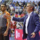 Fisac, durante el partido contra Baxi Manresa.