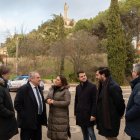 Andrés aprovecha la visita de Hereu para recuperar la idea de Santo Toribio como Fiesta de Interés Turístico Nacional.