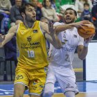 Imagen del partido entre el Recoletas Salud San Pablo Burgos y Gran Canaria.