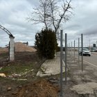 Se retrasa unas horas el corte del acceso al nuevo Mercadona en Aranda
