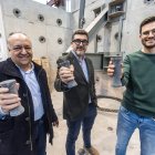 En el centro, Jesús Mínguez Algarra, junto a miembros de AUSINCO