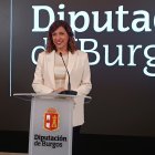 La portavoz del PSOE en la Diputación de Burgos, Nuria Barrio.