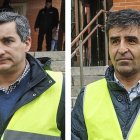 David Martínez (izquierda) sucede a Esteban Martínez al frente de Asaja Burgos.