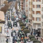 Segunda gran tractorada en Burgos contra Mercosur.