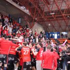 El equipo está pletórico tras la agónica victoria ante el OAR Coruña en El Plantío con un gol en el último instante.