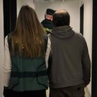 Imagen del detenido en dependencias de la Guardia Civil.