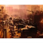 Imagen de la obra 'Tráfico X', de José Antonio Marticorena Veloso.