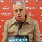 Alfredo Merino, durante la rueda de prensa.