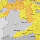 Avisos meteorológicos para el 14 de febrero de 2026 en Castilla y León.