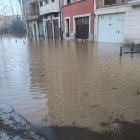 Desbordamiento del río Duero en Aranda de Duero