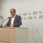 El presidente de la Diputación de Soria analiza las inundaciones tras la Junta de Gobierno Local.