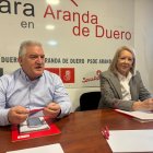 Ildefonso Sanz junto a Amparo Simón