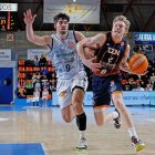 Felix Terins, durante el partido contra Zamora.