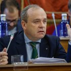 Intervención de Martínez- Acitores durante el Pleno municipal.