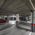 Garaje comunitario en el centro de Burgos, donde el alquiler de plazas se encarece y refuerza su atractivo como inversión inmobiliaria.