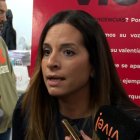 La vicesecretaria general del PSOE de Castilla y León y cabeza de lista por León, Nuria Rubio.