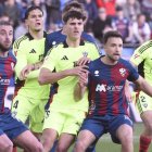 Selvi Clua, durante el partido contra el Huesca.