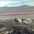 Imagen de una intervención de bomberos de Santa María del Campo.