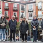 Alberto Alonso, Juan Carlos Aparicio, Esther Cámara, Elena Camacho y Aitor Aparicio, en el Día Mundial de las Enfermedades Raras 2026.