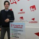 Juan Gascón, candidato de la coalición IU-Movimiento Sumar-Equo en las elecciones a las Cortes de Castilla y León 2026.