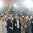 El candidato del PP a la reelección como presidente de la Junta, Alfonso Fernández Mañueco, clausura en Burgos un acto con motivo del Día Internacional de la Mujer.