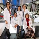 Esther Badia, Carmen Dueñas, Belén Ausín, Beatriz Sicilia y Lara Arias.