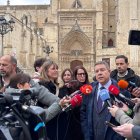 El secretario general del PSOE de Castilla-La Mancha y presidente autonómico, Emiliano García-Page, en Palencia.