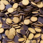 Las mini galletas bañadas en chocolate negro se presentan en dos variedades de amplio reconocimiento entre los consumidores: mini cookies y mini digestive.