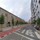 Recreación de la propuesta de mejora de la calle Madrid, junto al Hospital de la Concepción, que lograba el respaldo de la junta del Distrito Sur.