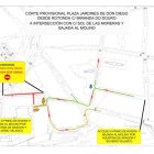 Plano retirada grúa