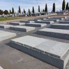 Nuevas sepulturas en el cementerio de Aranda