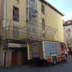 Imagen de la dotación de Bomberos que acudió al aviso.