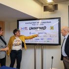 Imagen de la presentación del First Lego League.