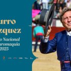 Curro Vázquez, Premio Nacional de Tauromaquia.