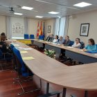 Imagen de la reunión de la mesa de trata.