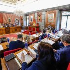 Instante del Pleno municipal de abril.