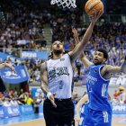 Imagen de Shackleford durante el partido contra el Real Madrid.