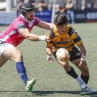 Imagen del partido entre el Recoletas Burgos Caja Rural y VRAC.