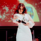 Eloísa de Castro, en Madrid, durante el estreno de 'Viaje al Gineceo'.