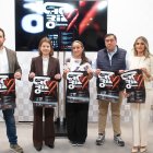 El vicepresidente primero de la Diputación de Zamora y diputado provincial de Educación, Cultura y Turismo, Víctor López, y el presidente y la directora técnica de la Marca de Garantía ‘Chorizo Zamorano’, Manuel Rodríguez y Laura Esteban, respetivamente, presentan la II Feria de Exaltación del Chorizo Zamorano.