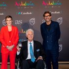 Muere Moncho Monsalve (en el centro), leyenda del baloncesto español y miembro del Hall of Fame de la FEB.